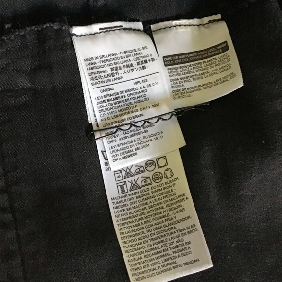 Black Levi jacket. NWT - Picture 4 of 6